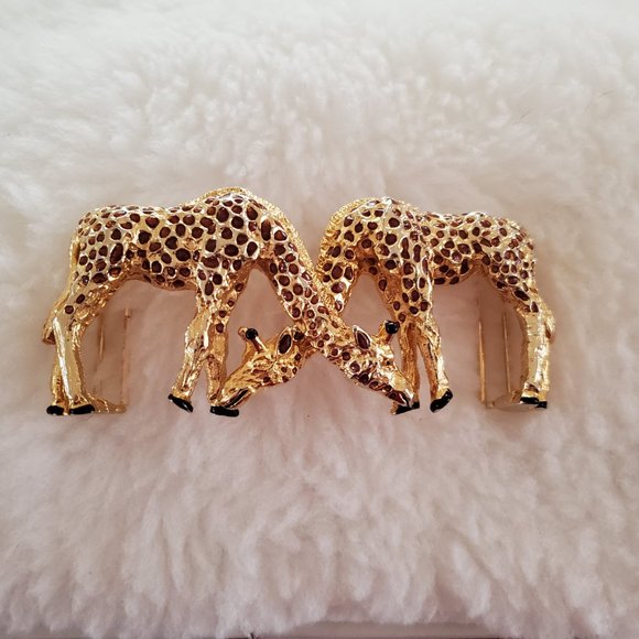 VINTAGE Designer Giraffee Buckle Mimi Di N 1992 - Original Belt - Picture 3 of 16
